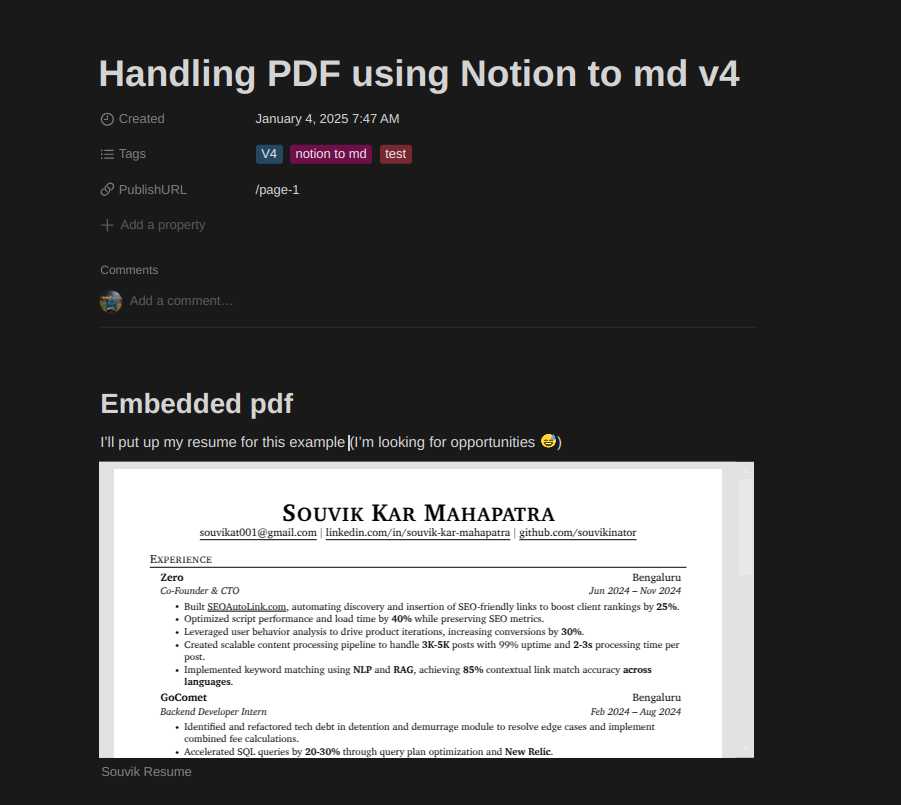 notion page with pdf embedded